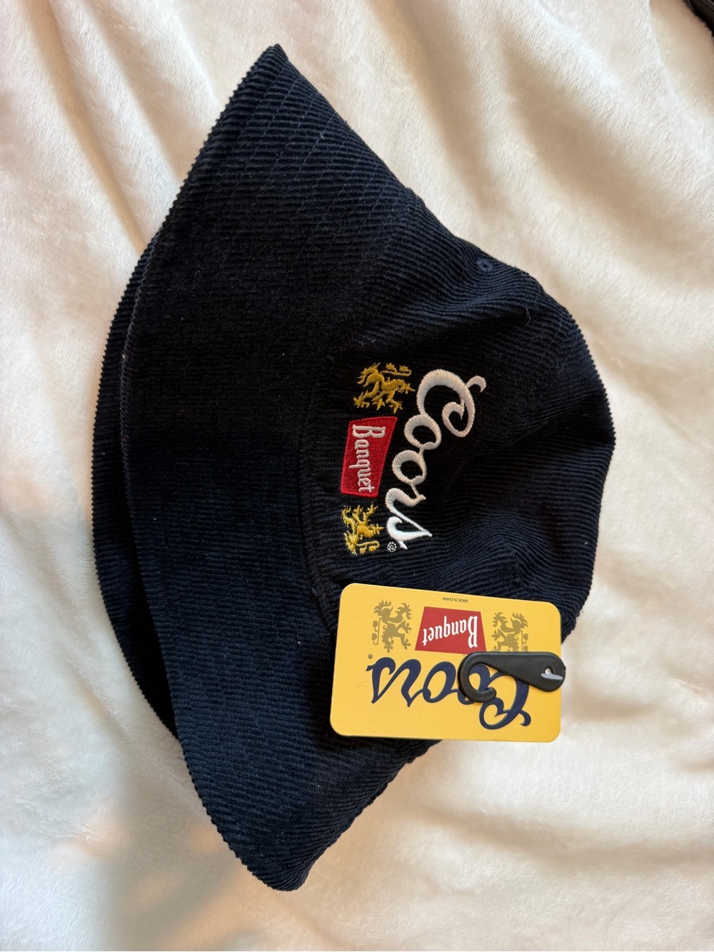 Navy blue Coors Banquet Corduroy Bucket Hat